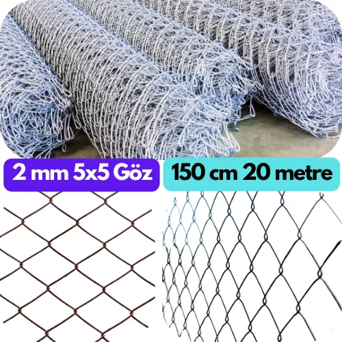 🛒 2 mm 5x5 cm Bahçe Çit Teli Top Fiyatı, çit teli, bahçe çit teli, 20 metre top çit, tel örgü çit fiyatı ve modelleri