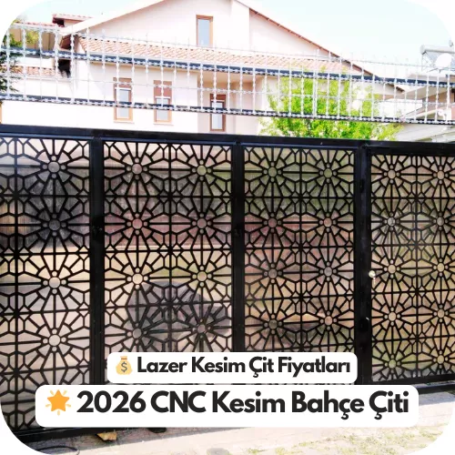 Lazer kesim CNC Kesim çit ve Kapı sistemleri, Ankara ostim lazer kesim, Çit ve Villa çit modelleri üretimi ve kurulumu