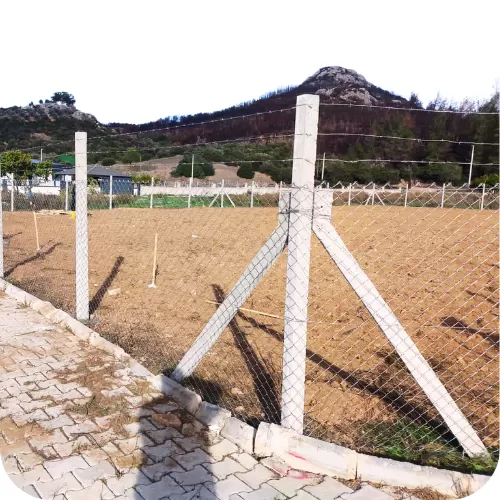 🛒 240 cm Düz Bahçe Beton Çit Direği – Dayanıklı ve Ekonomik Çözüm