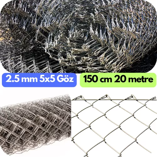 tel örgü Galvanizli çelik tel örgü, 2.5 mm Bahçe çevreleme teli Ankara, 2.5 mm tel çit montajı Ankara içi
