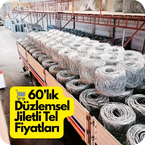 🛒 60’lık Düzlemsel Jiletli Tel - 🛒 60’lık Düzlemsel Jiletli Tel Uygulaması