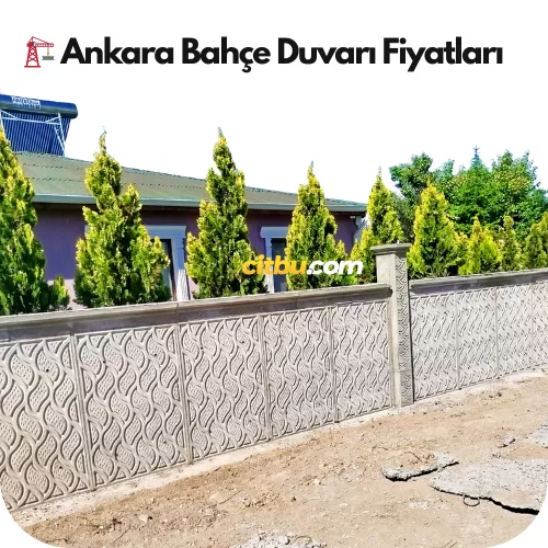 Ankara Bahçe Duvarı Fiyatları