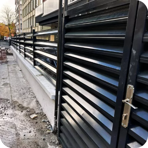 Dekoratif Korkuluk Panjur Çit Fiyatı 120 CM