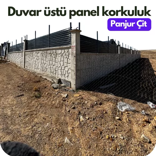 Duvar Üstü Panjur Çit Fiyatı, Duvar Üstü Güneş Kırıcı Panel, Panjur Panel Çit Fiyatları, Panel Korkuluk Modelleri, Panel Korkuluk Çeşitleri, Ankara Panel Korkuluk Firmaları, Citbu Panel Korkuluk