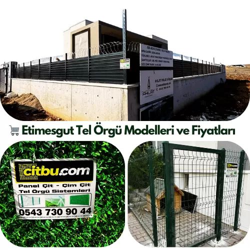 🛒 Etimesgut Tel Örgü ve Panel Çit Sistemleri