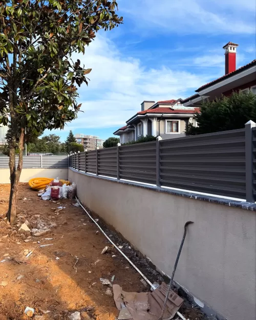 Galvaniz Panjur Çit Bahçe Çiti 50 Cm