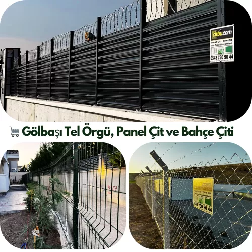 🏗️ Gölbaşı Tel Örgü
