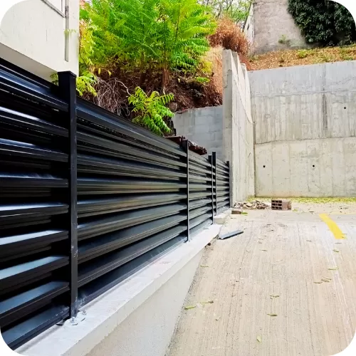 Güneş Kırıcı Panel Panjur Çit Korkuluk 150 CM