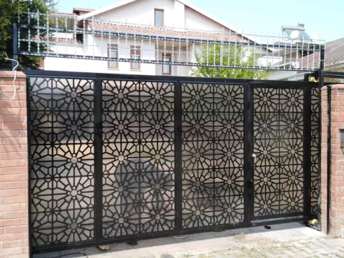 Lazer Kesim Bahçe Kapısı Modelleri, Lazer Kesim Korkuluk Ankara içi Hızlı imalat ve kurulum seçenekleri